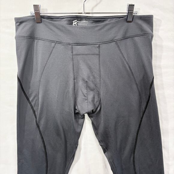 VRST Compression Pants Mens Size XXL Base Layer Legging Stretch Gray - Picture 10 of 12